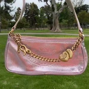 Juicy Couture | Bags | Y2k Juicy Couture Baby Pink Shoulder